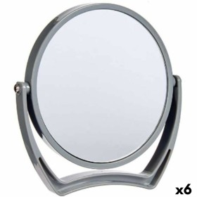 Espejo de Aumento Gris Cristal Plástico 19 x 18,7 