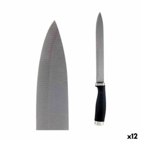Couteau de cuisine 3,5 x 33 x 2 cm Argenté Noir Ac