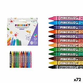 Crayons gras de couleur Jumbo Multicouleur Cire (7