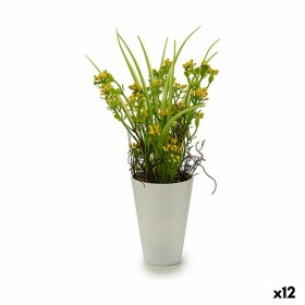 Planta Decorativa Flor Plástico 12 x 30 x 12 cm (1