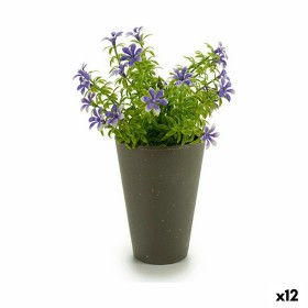 Planta Decorativa Flor Plástico 12 x 19 x 12 cm (1