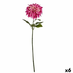 Decorative Flower Dahlia Fuchsia 16 x 74 x 16 cm (
