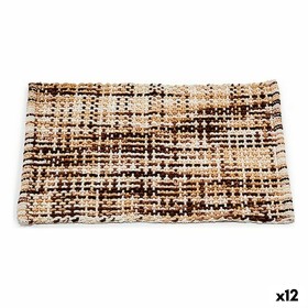 Bath rug 50 x 80 cm Brown (12 Units) Berilo - 1