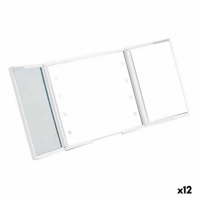 Espejo de Bolsillo Blanco Luz LED 1,5 x 9,5 x 11,5