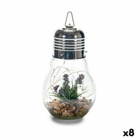 Lantern Garlands Light bulb Lavendar Crystal (8 Un