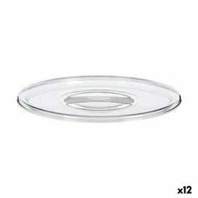 Tapa Stefanplast Tosca Transparente Plástico 19,5 x 2 x 19,5 cm (12 Unidades) Stefanplast - 1
