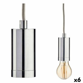 Lámpara de Techo 220-250 V 60 W Plateado Metal (6 