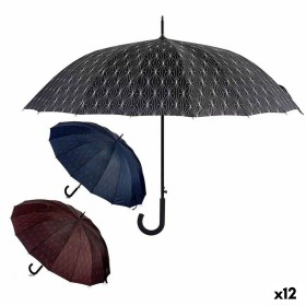 Regenschirm Metall Faser 106 x 106 x 93 cm (12 Stü