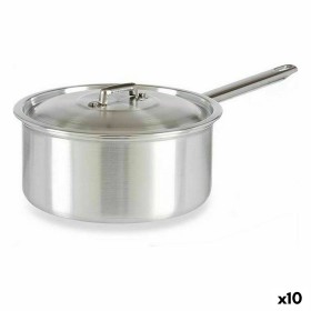 Saucepan with Lid Silver Aluminium 3 L 22 x 12 x 38 cm (10