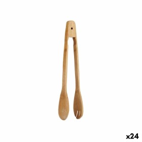 Pinzas para Servir Bambú 8 x 33,5 x 2 cm (24 Unida