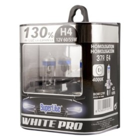 Lâmpada para Automóveis Superlite White Pro H4 12V 55/60W 4000K