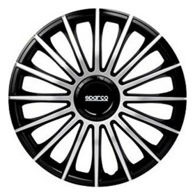 Hubcap Sparco Torino CS5 Black Silver 14 (4 uds)
