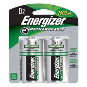 Rechargeable Batteries Energizer ENRD2500P2 HR20 D