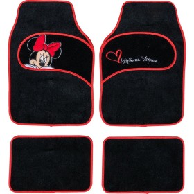 Auto-Fußmatten-Set Minnie Mouse CZ10339 Schwarz/Ro