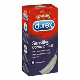 Preservativos Durex Sensitivo Contacto Total 6 Peças 1 Peça Durex - 1