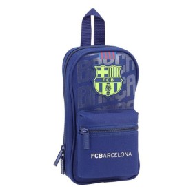 Plumier sac à dos F.C. Barcelona Bleu (33 Pièces)