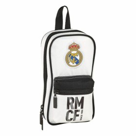 Rucksack mit Federtaschen Real Madrid C.F. Weiß Sc