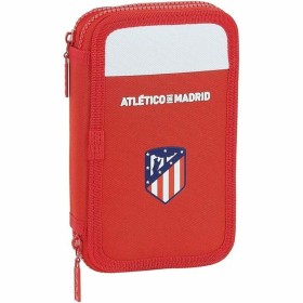 Plumier Doble Atlético Madrid M854 Blanco Rojo Deportivo 28