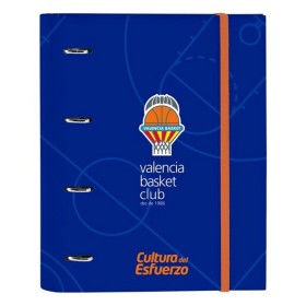 Carpeta de anillas Valencia Basket M666 Azul Naranja (27 x 32 x