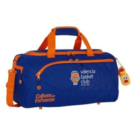 Sac de sport Valencia Basket Bleu Orange (50 x 25 