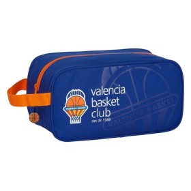 Travel Slipper Holder Valencia Basket Blue Orange (29 x 15 x 14