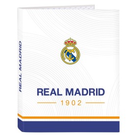 Carpeta de anillas Real Madrid C.F. Azul Blanco A4 (26.