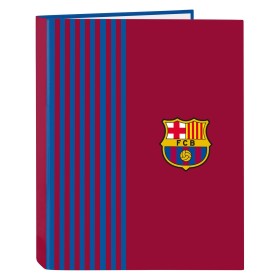 Carpeta de anillas F.C. Barcelona Granate Azul marino A4 (26.