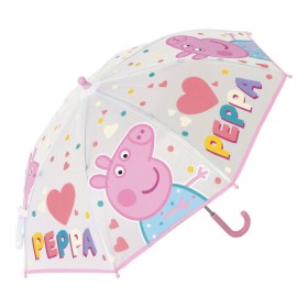Regenschirm Peppa Pig Having fun Hellrosa (Ø 80 cm) Peppa Pig - 1