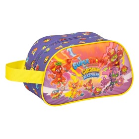 School Toilet Bag SuperThings Guardians of Kazoom Purple Yellow