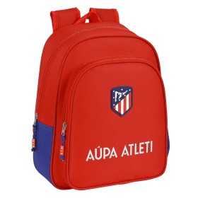Mochila Escolar Atlético Madrid Rojo Azul marino (