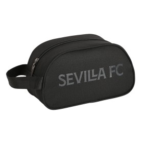 School Toilet Bag Sevilla Fútbol Club Teen Black (26 x 15 x 12