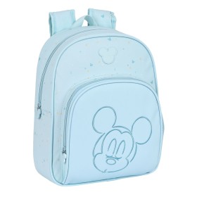 Mochila Escolar Mickey Mouse Clubhouse Baby Azul c