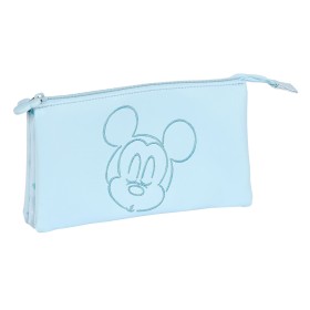 Portatodo Triple Mickey Mouse Clubhouse Baby Azul claro (22 x