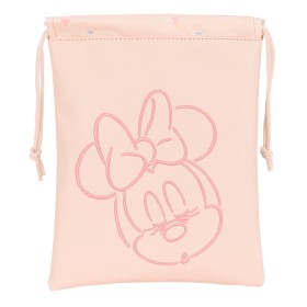 Portameriendas Minnie Mouse 20 x 25 cm Saco Rosa