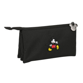 Portatodo Triple Mickey Mouse Clubhouse Premium Negro (22 x 12