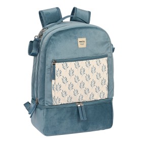 sac accessoires pour bébé Safta Leaves Turquoise (