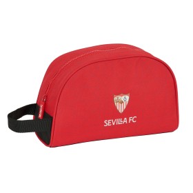 Neceser de Viaje Sevilla Fútbol Club Negro Rojo Poliéster 600D
