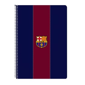 Notebook F.C. Barcelona Red Navy Blue A4 80 Sheets