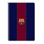 Notebook F.C. Barcelona Red Navy Blue A4 80 Sheets