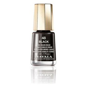Esmalte de uñas Nail Color Cream Mavala 48-black (5 ml)