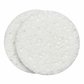 Gesichtsschwamm QVS Cellulose Weiß (2 uds)