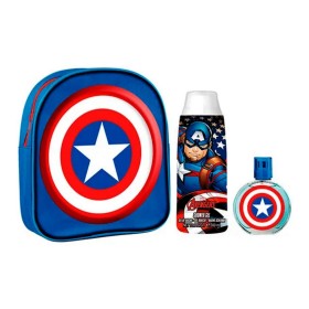 Set de Perfume Infantil Capitán América EDT (3 pcs