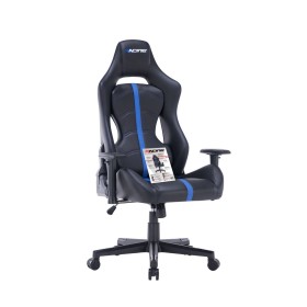 Gaming-Stuhl Racing MAGNUM Schwarz/Blau 1200 W Bun