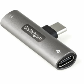 Adaptador USB C a Jack 3.5 mm Startech CDP235APDM      Plata Startech - 1