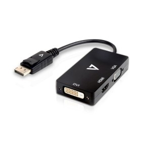 Adaptador Mini DisplayPort a VGA/DVI/HDMI V7 V7DP-VGADVIHDMI-1E