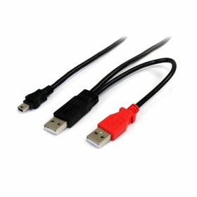 USB 2.0 A to Mini USB B Cable Startech USB2HABMY6 Red Black