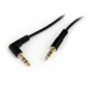 Cable Audio Jack (3,5 mm) Startech MU6MMSRA Negro 1.