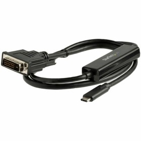 USB C zu DVI-D-Kabel Startech CDP2DVIMM1MB Schwarz