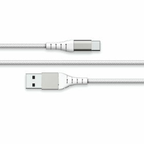 USB A zu USB-C-Kabel Big Ben Interactive FPLIAC2MW Weiß 2 m