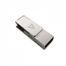 USB stick V7 VF364GTC Silver 64 GB